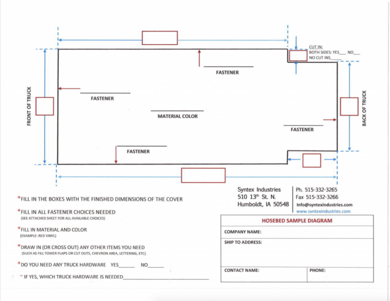 Hose Bed Covers Fire Trucks Syntex Industries