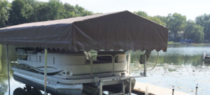 Beach King Compatible 32' x 120" Boat Lift Canopy Cover